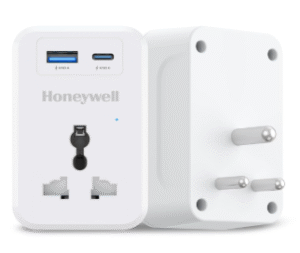 Honeywell 3 Out Surge Cube plug